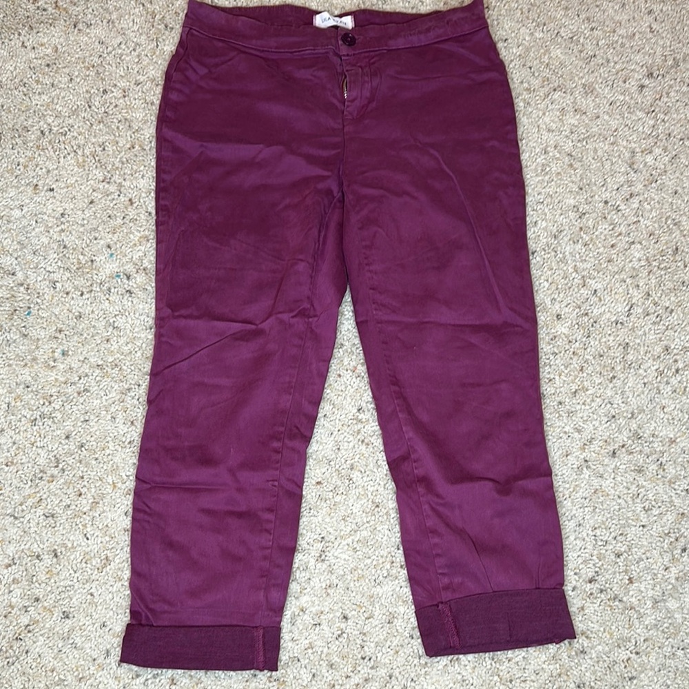 Lila Ryan Eggplant Pants